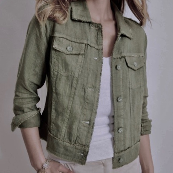 LIKE NEW! Women's Tommy Bahama Palms Linen Jacket - XS - Picture 3 of 15